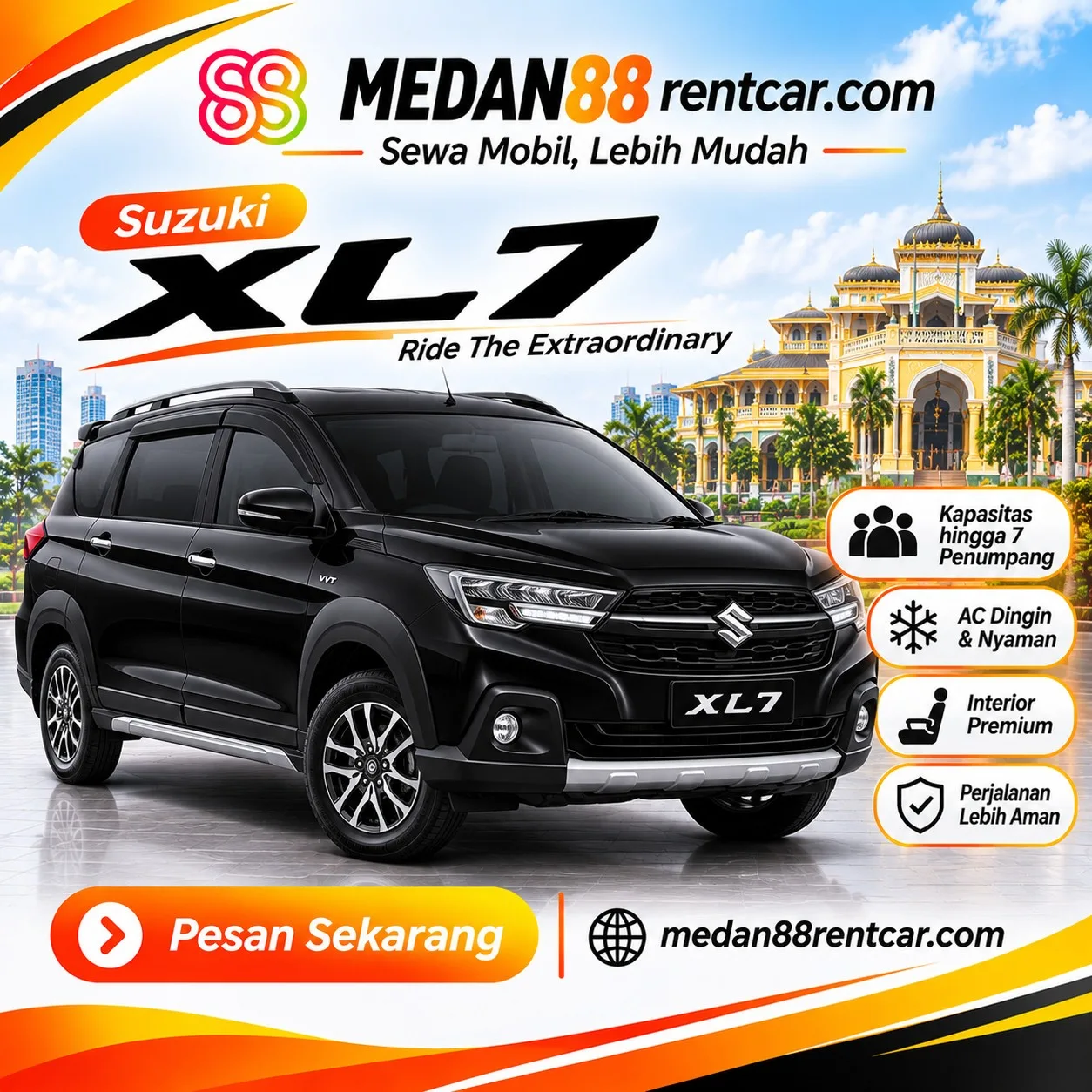 Sewa Suzuki XL7 Medan — foto 1